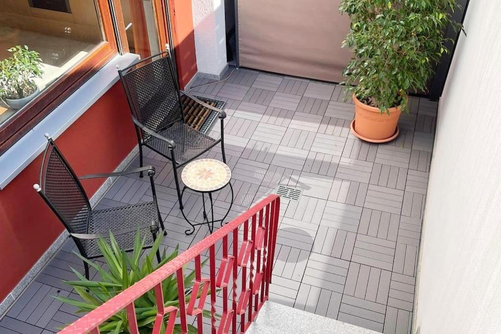 Ferienwohnung Zwischen Weinheim Und Hemsbach Esterno foto